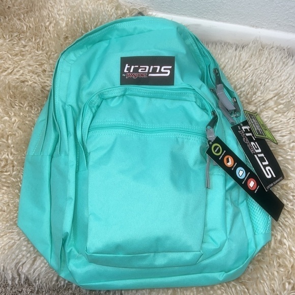 Trans by JanSport 17" Supermax Backpack w/15" Laptop Sleeve - Tropical T… - Picture 3 of 10